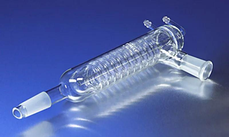 PYREX® Friedrichs Condensers, Drip Tip, with 24/40 Standard Taper Outer and Inner Joints