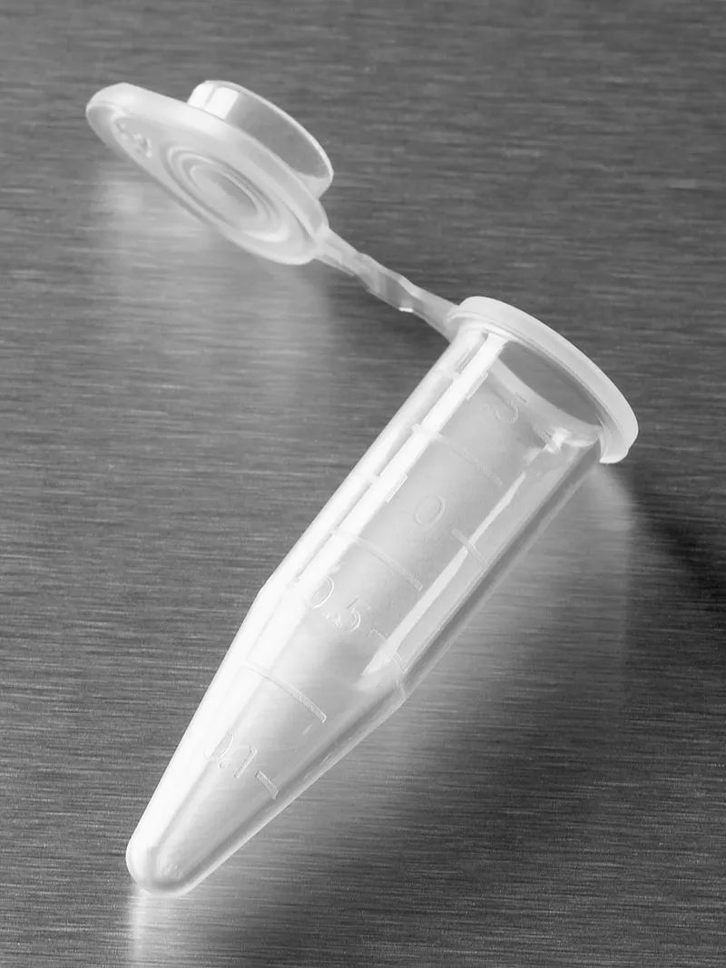 Costar® 1.7 mL Snap Cap Microcentrifuge Tube, Polypropylene, Nonsterile, 5000/Case