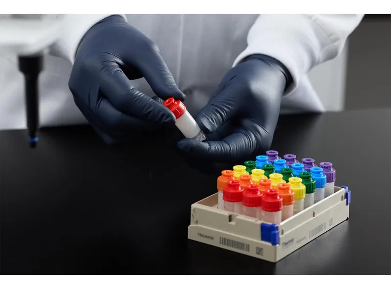 Color-capped Sample Storage Tubes