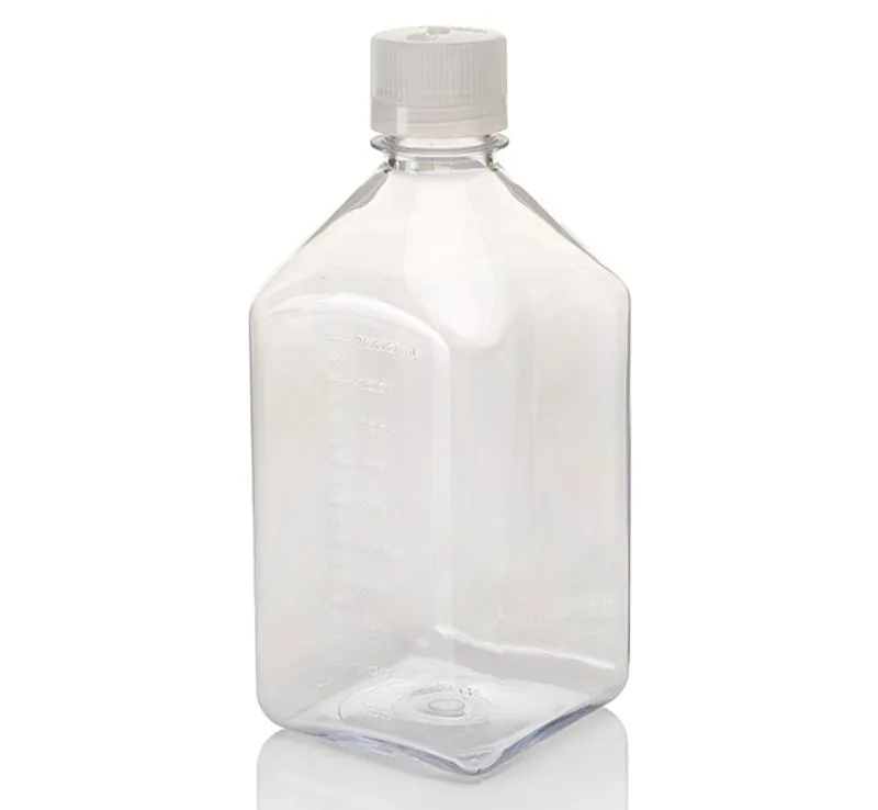 Nalgene™ Square Polycarbonate Bottles with Closure